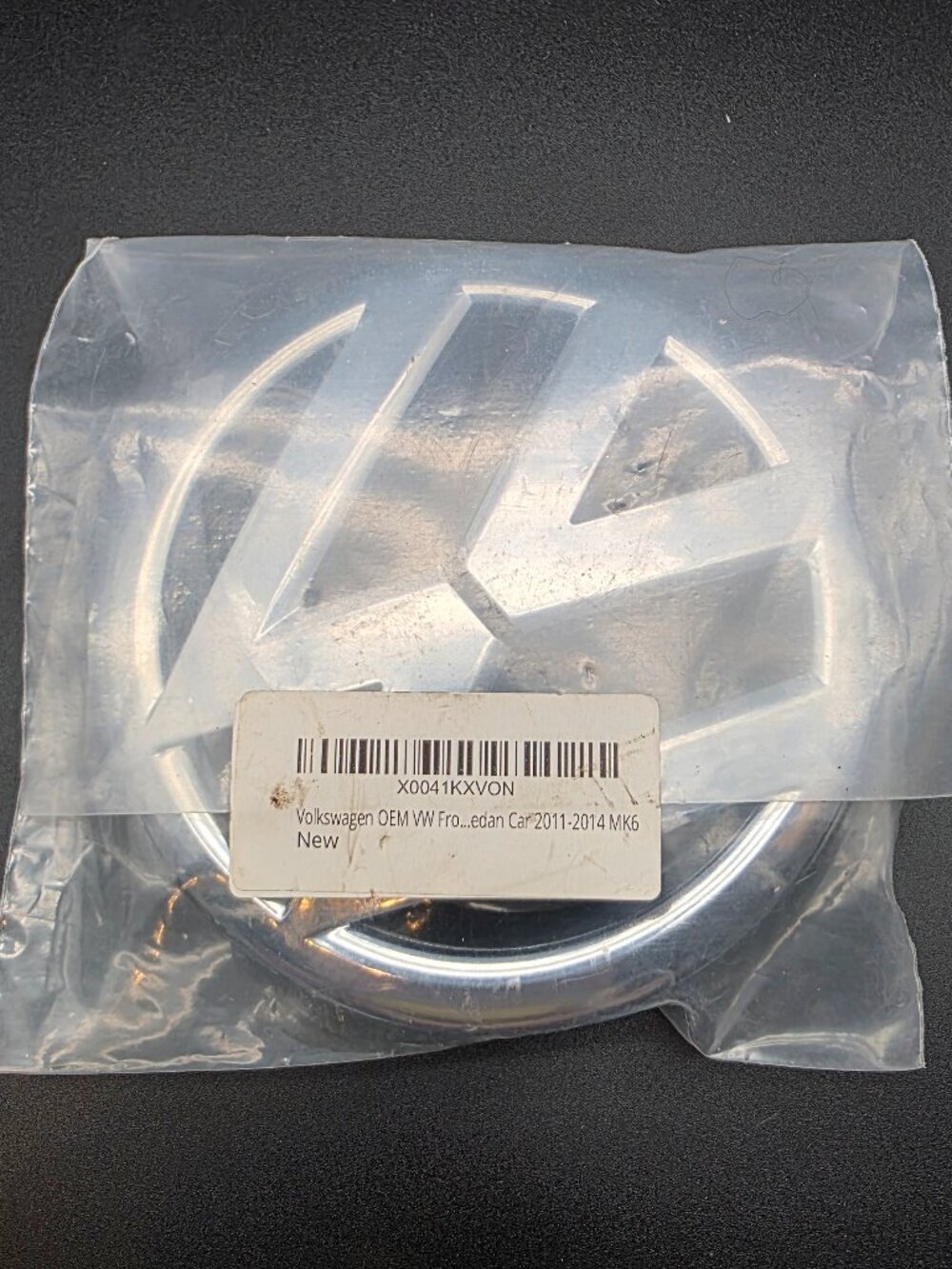 NEW! Volkswagen OEM VW 2011-2014 Jetta Sedan Badge Front Grille Emblem MK6